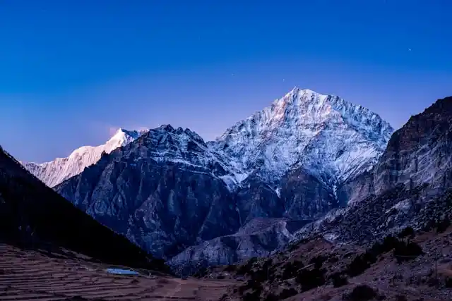Pisang Peak from Chyakhu Village