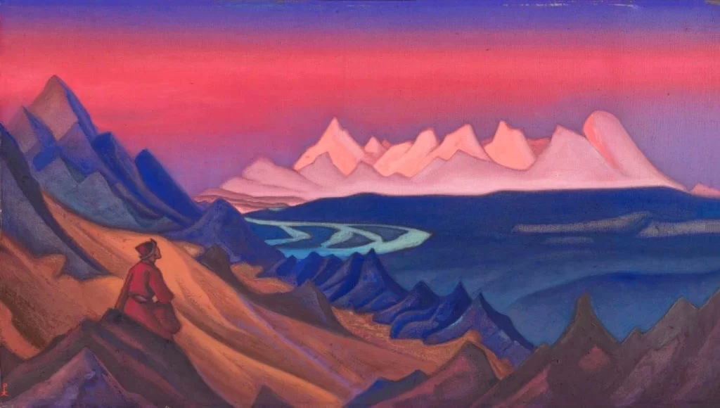 Shambala and Shangri La painting by Nicholas Roerich