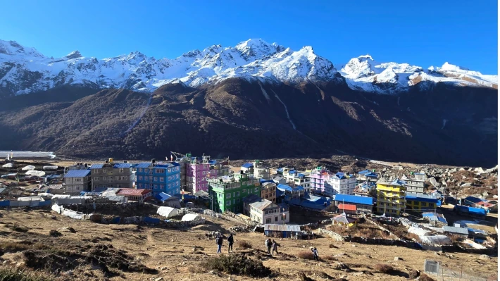 Kyanjin Gompa Village in Langtang Valley